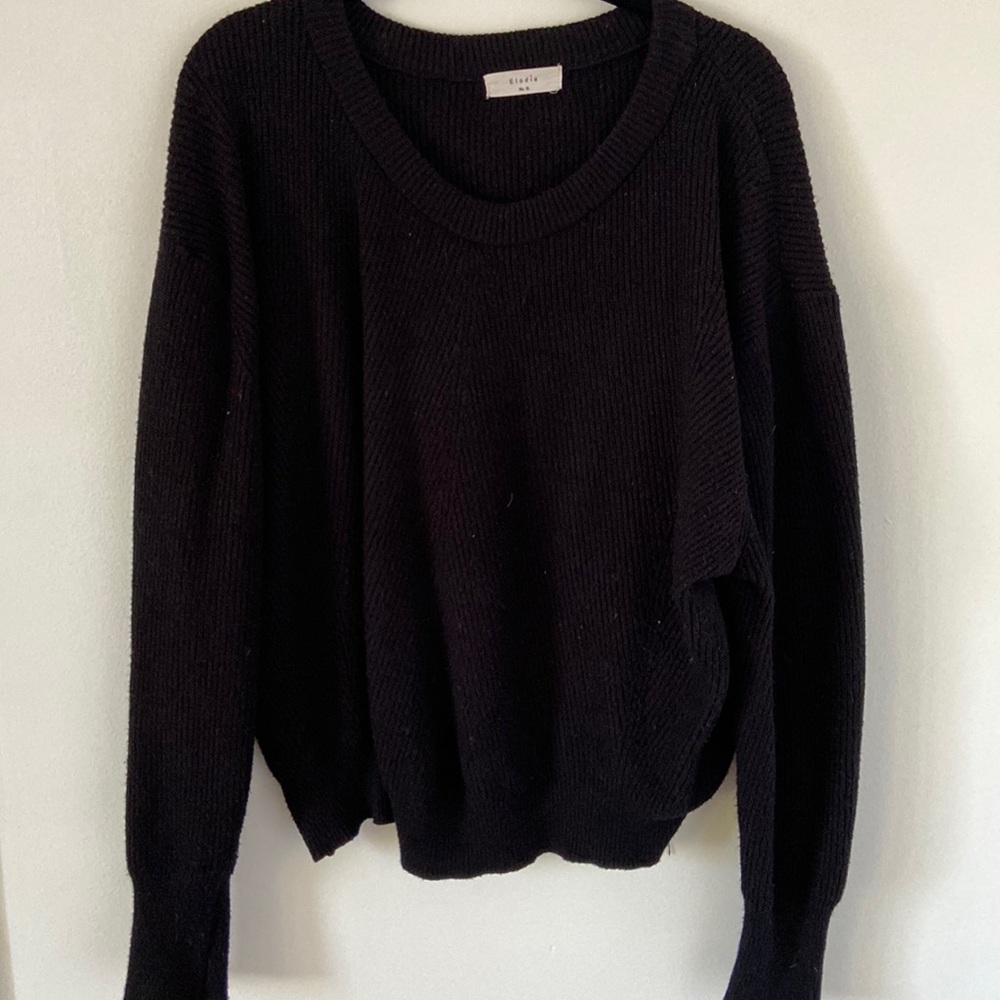 Black sweater